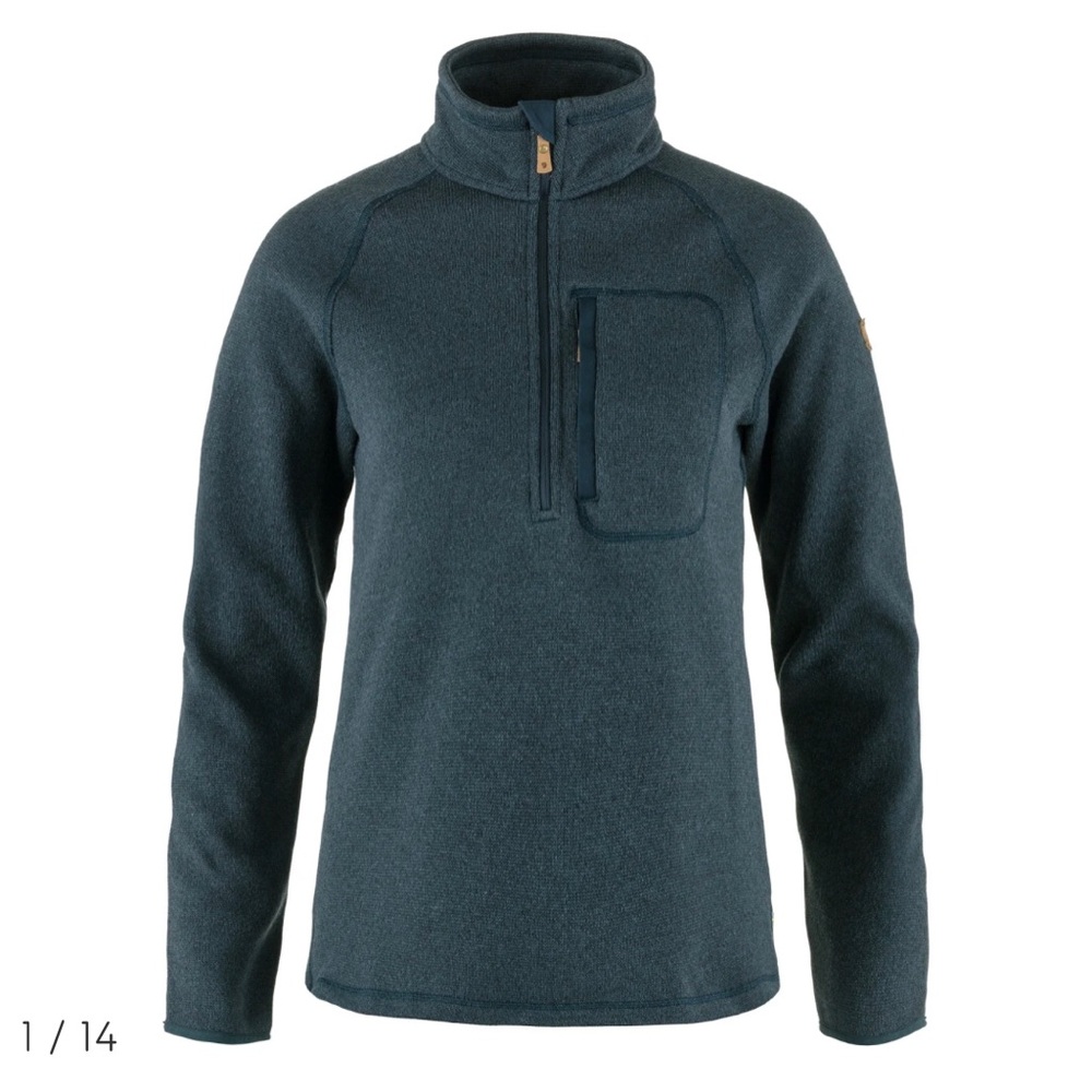 Fjallraven Ovik Fleece Half Zip women’s grey XS